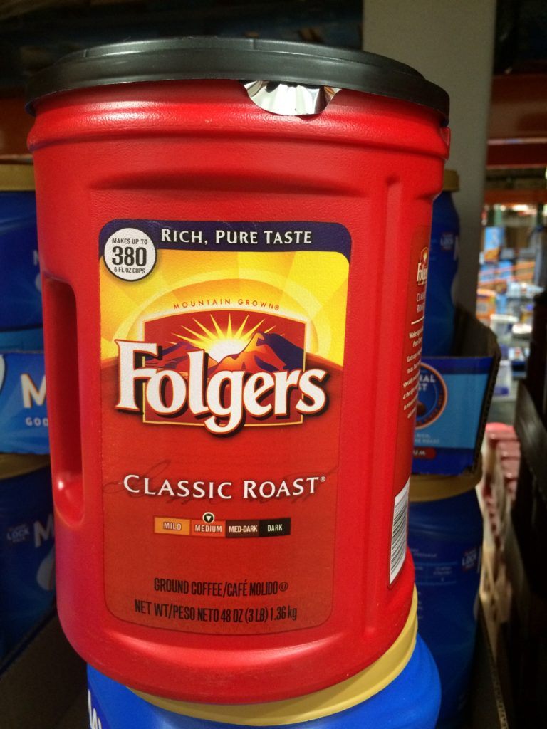 Folgers Classic Roast 3 Pound Container CostcoChaser