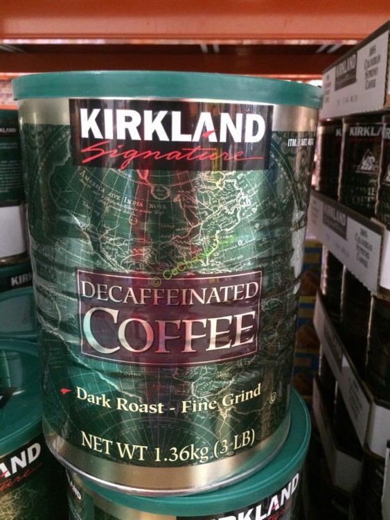 Kirkland Signature Decaf Arabica Coffee 3 Pound Can