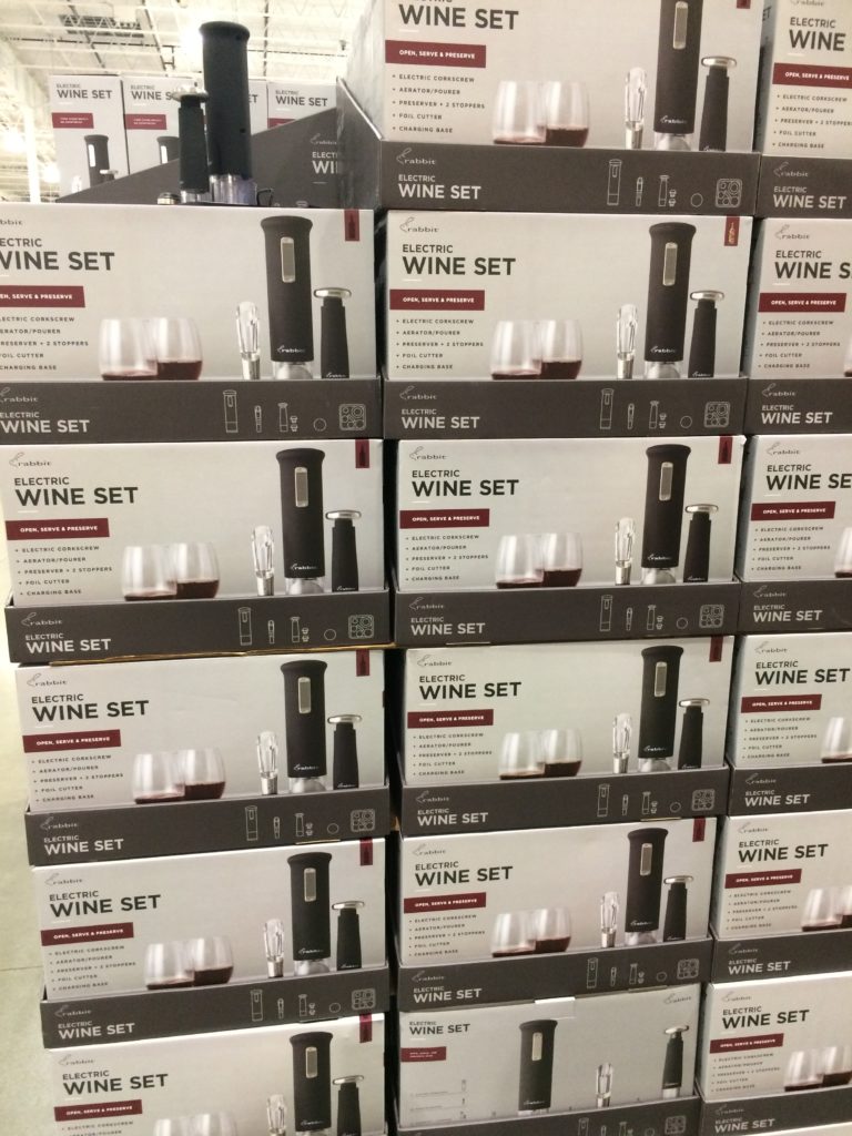 Coost1163384RabbitRechargeableWineOpenerSetall CostcoChaser