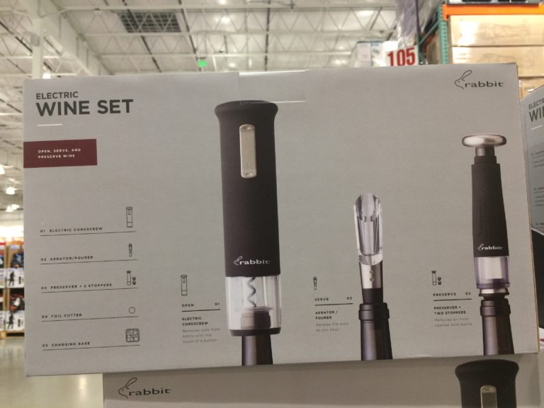 Coost1163384RabbitRechargeableWineOpenerSetpic CostcoChaser