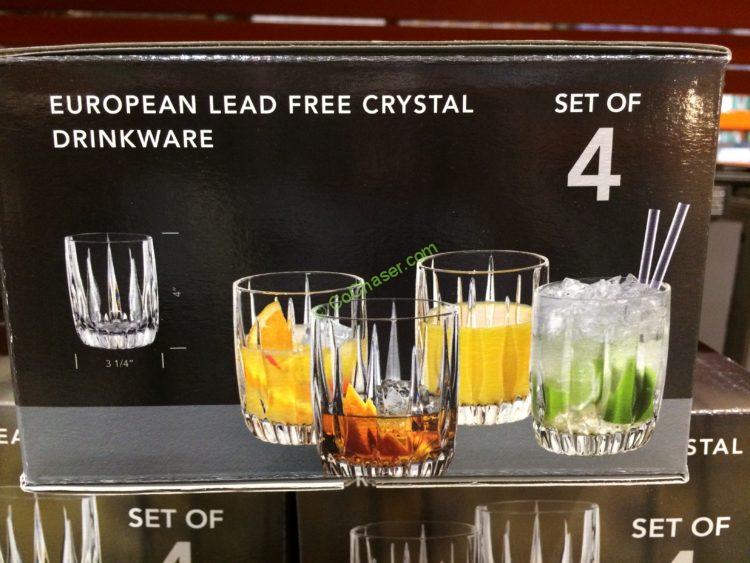 European Crystal Drinkware 4-piece Set