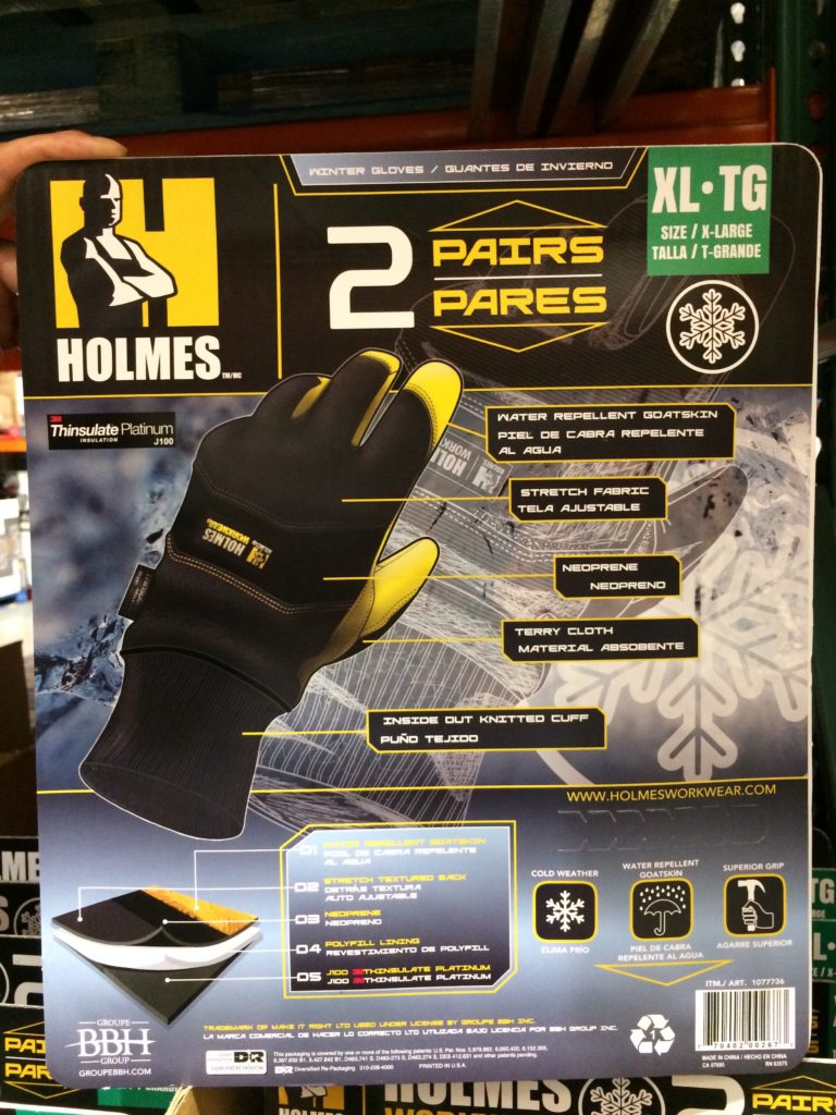 Costco1077736MikeHolmesWinterGoatskinGlovesback CostcoChaser