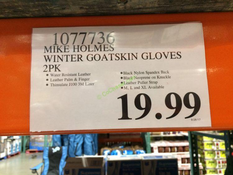 Costco1077736MikeHolmesWinterGoatskinGlovestag CostcoChaser