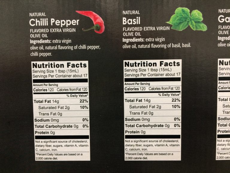 Costco1084445LACollinaToscanaFlavoredOliveOilchart CostcoChaser