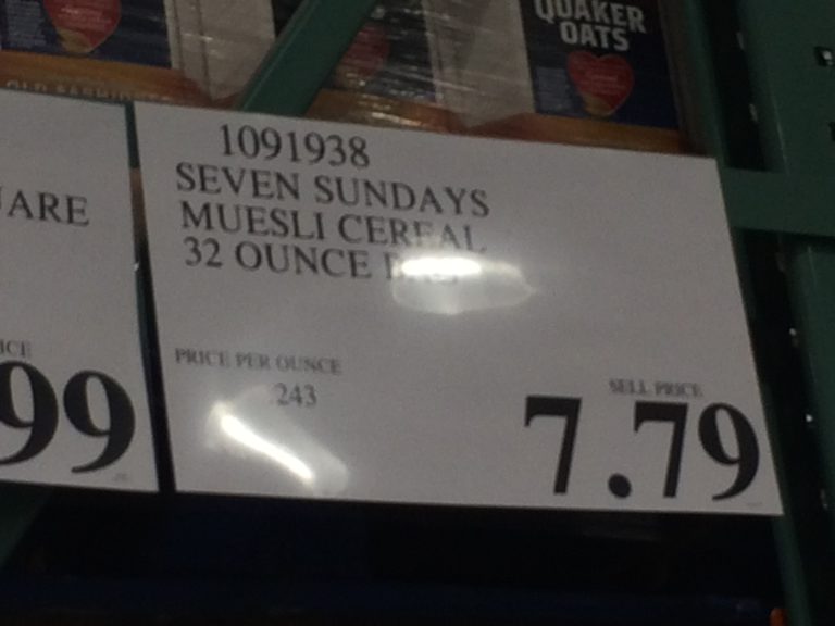 Costco1091938SevenSundaysMuesliCerealtag CostcoChaser