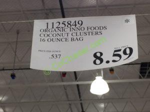 Costco-1125849-Organic-Inno-Foods-Coconut-Clusters-tag
