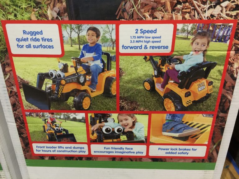 Costco1137956Cozy12VDirtDiggerRideOnface CostcoChaser