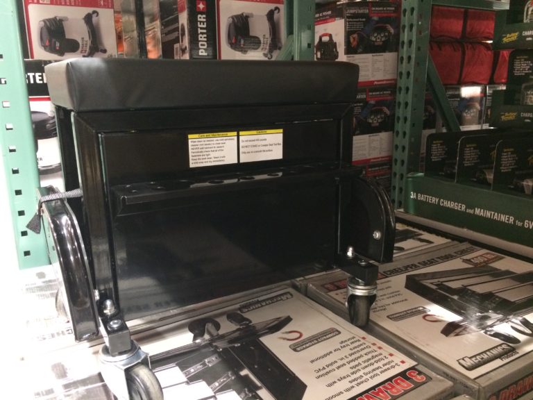 Creeper Seat Tool Box with 3 Drawers CostcoChaser
