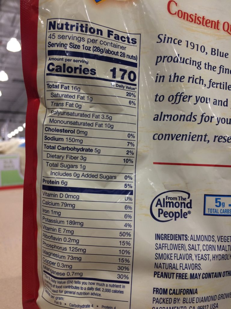 Costco1140498BlueDiamondSmokehouseAlmondschart CostcoChaser