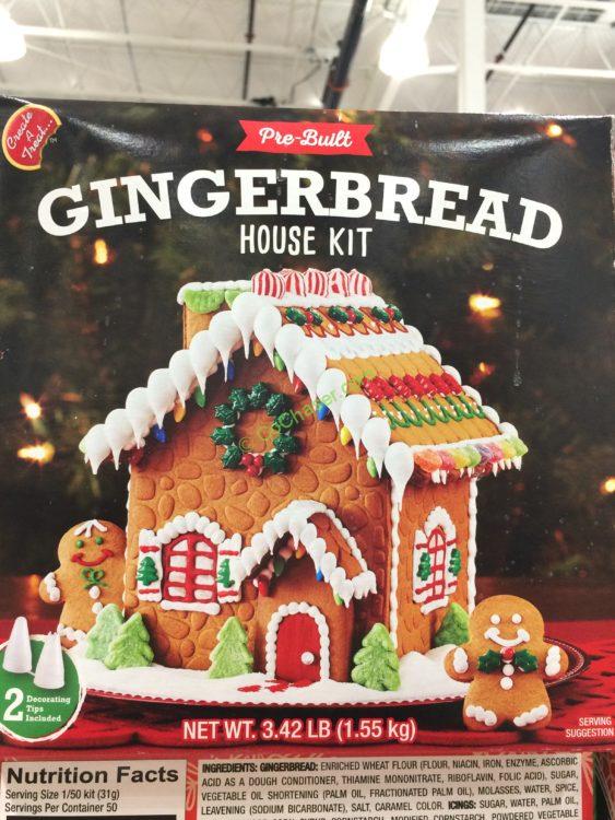 Costco1162238CreateaTreatPreBuiltGingerbreadHouseKitbox