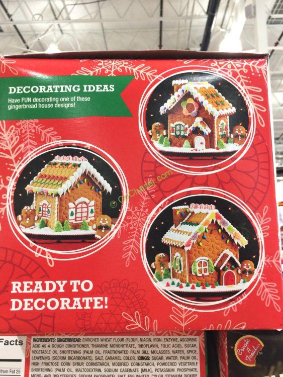 Create a Treat PreBuilt Gingerbread House Kit 54.67 Oz CostcoChaser