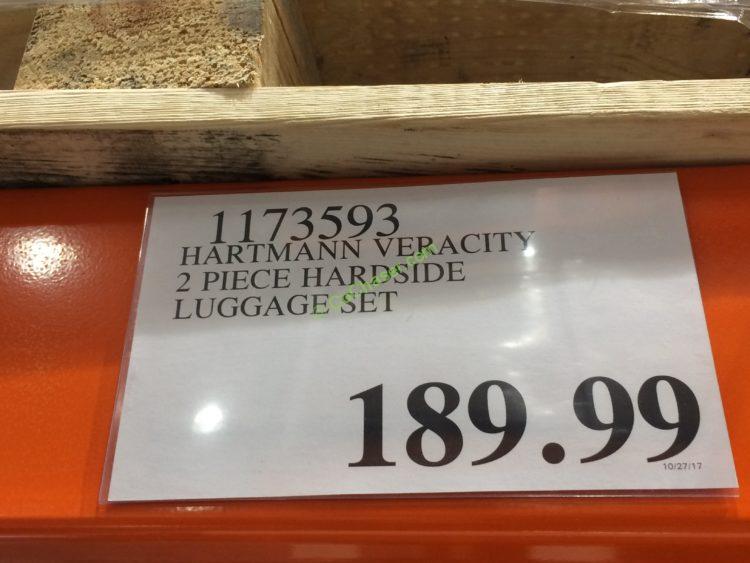 Costco1173593 HartmannVeracity2PieceHardsideLuggageSettag