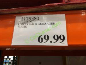 Costco-1178380-Trumedic-Lower-Back-Massager-tag