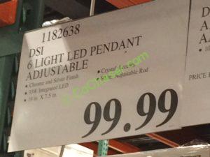 Costco-1182638-DSI-6-Light-LED-Pendant-Adjustable-tag