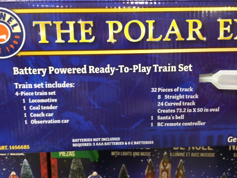 Costco1456685LionelTrainthePolarExpressReadytoPlaySetspec
