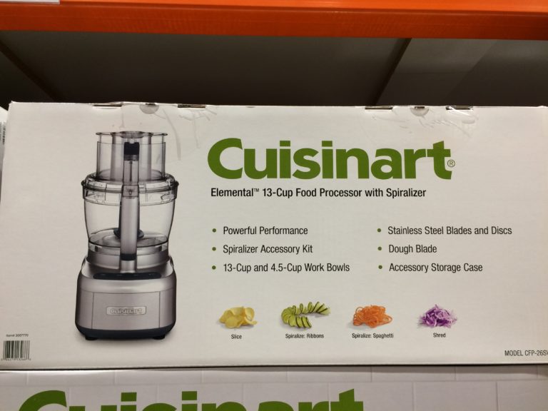 Cuisinart 13Cup Food Processor with Accessory Case, Model CFP26SVPC