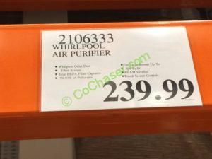 Costco-2106333-Whirlpool-Air-Purifier-tag