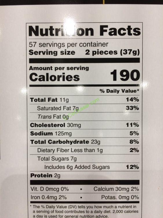Costco284101KirklandSignatureWalkersPremiumShortbreadSelectionchart CostcoChaser