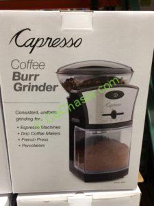 Costco-525887-Capresso-Coffee-Burr-Grinder-box