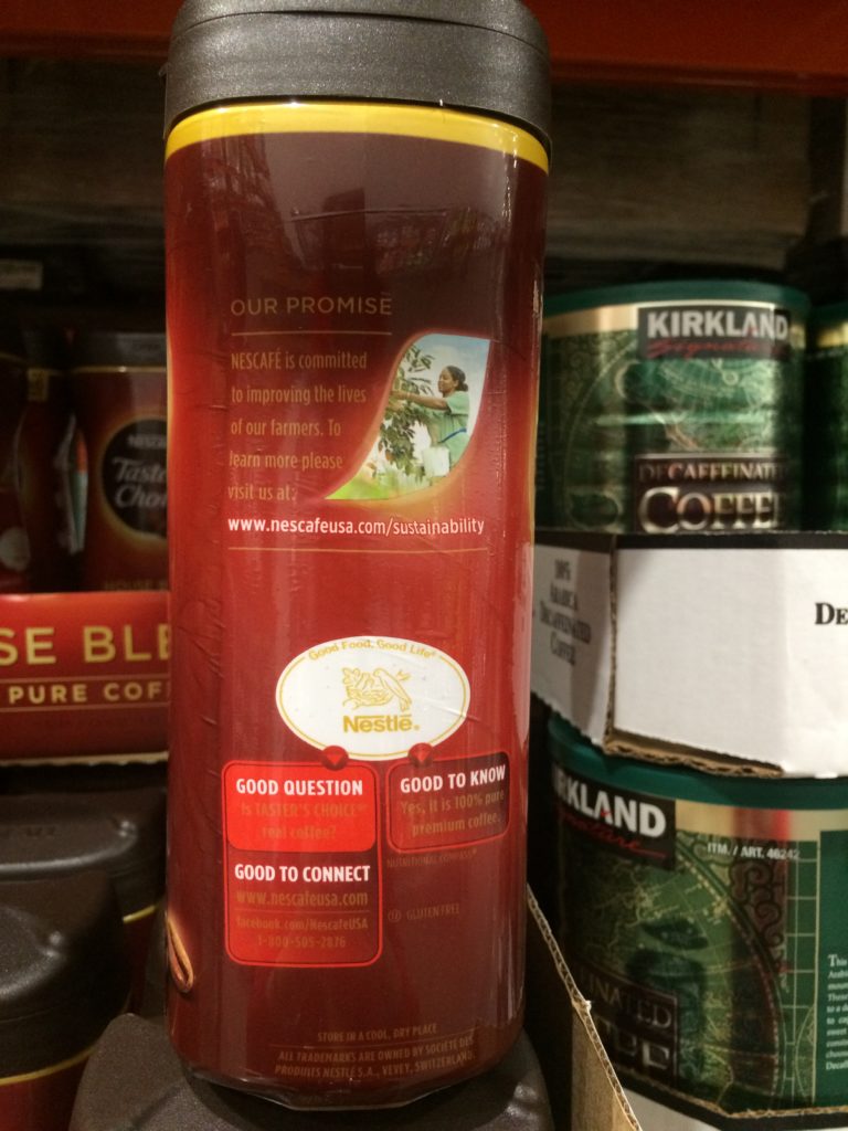 Costco5754Taster’sChoiceInstantCoffeebag CostcoChaser