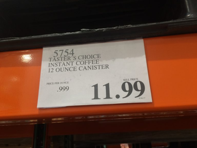 Costco5754Taster’sChoiceInstantCoffeetag CostcoChaser