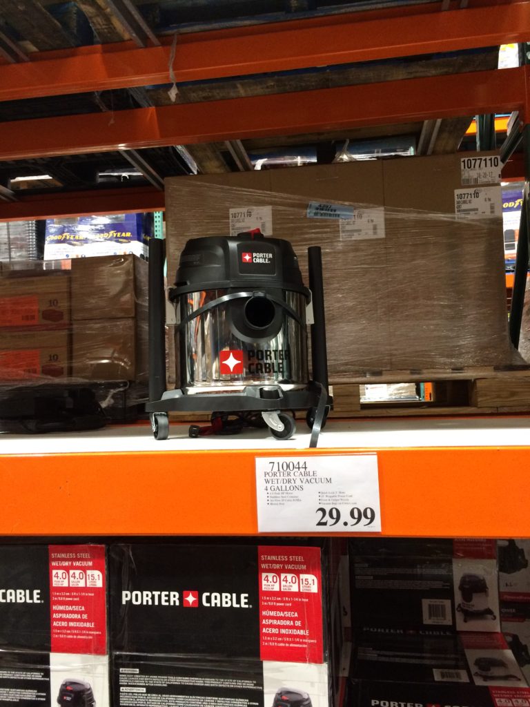 Porter Cable Wet/Dry Vacuum 4 Gallons, Model PCX183014C CostcoChaser