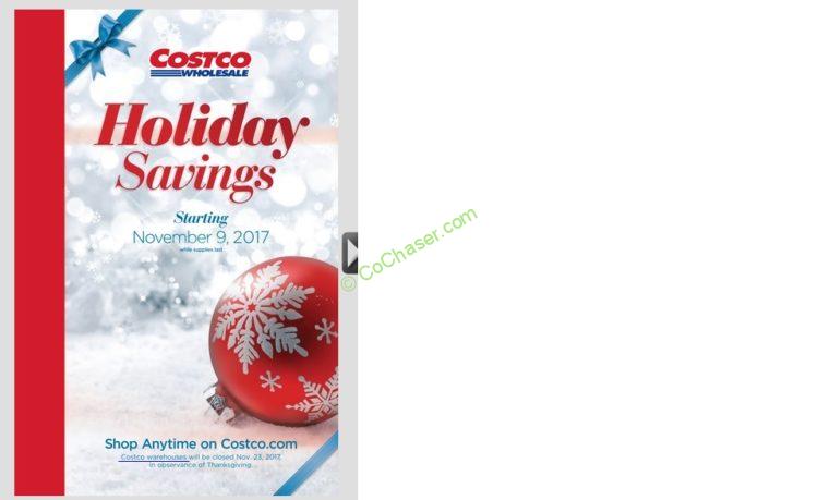 Costco Pre-Black Friday Holiday Sale: November 9 – 16, 2017