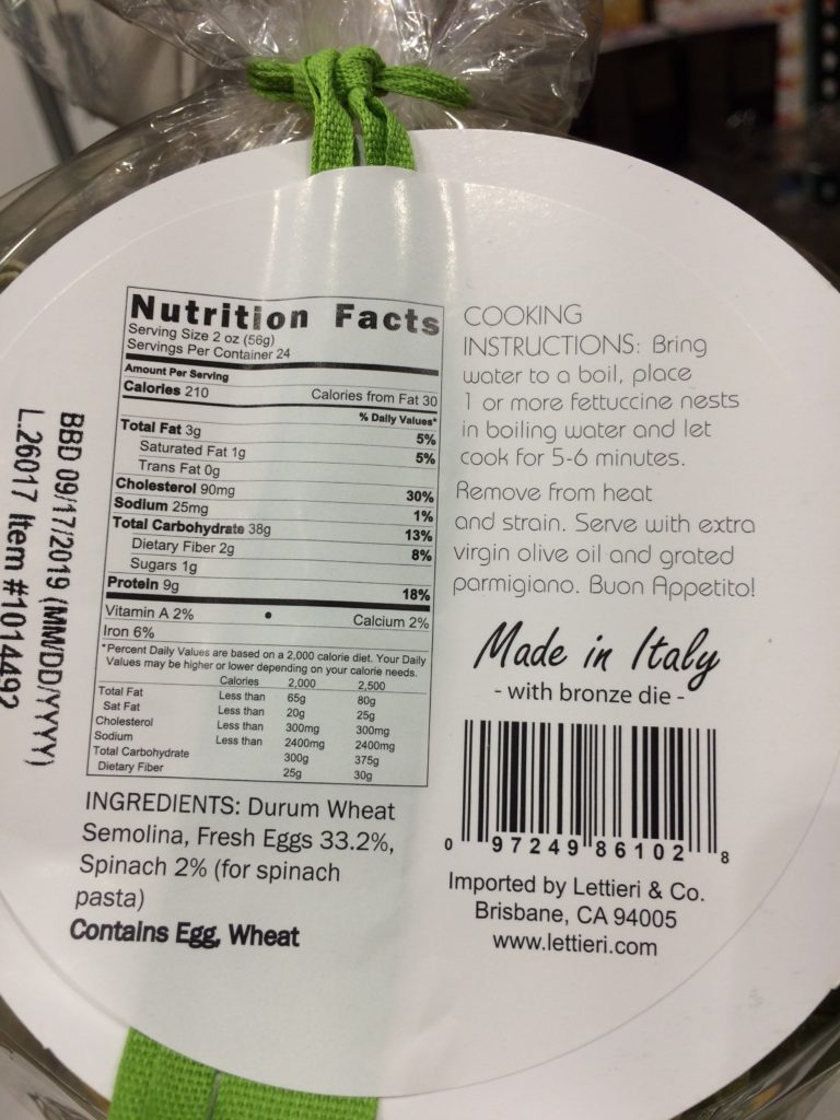 Costco1014492MontePollinoFettuccinePastaNestsinf CostcoChaser