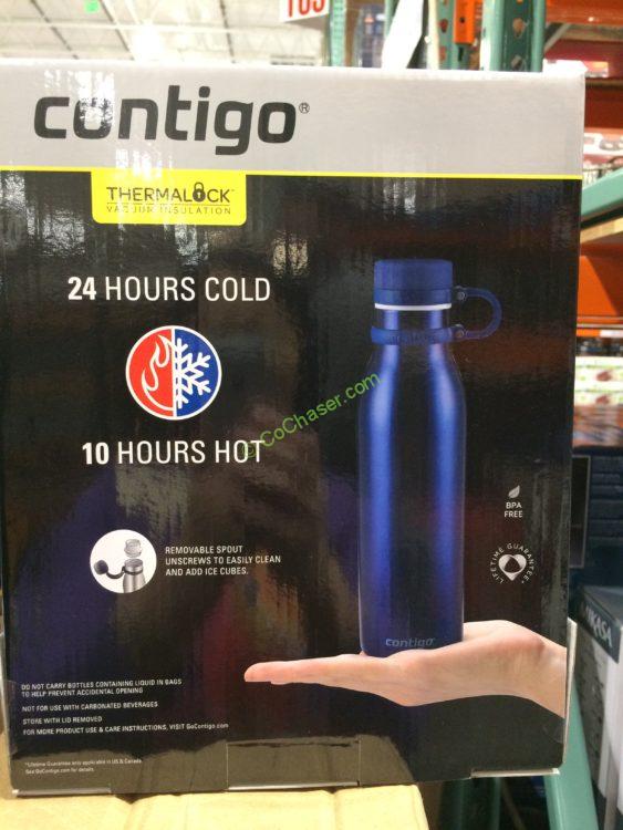 Costco1058703ContigoThermalockStainlessSteel20 ozWaterBottle