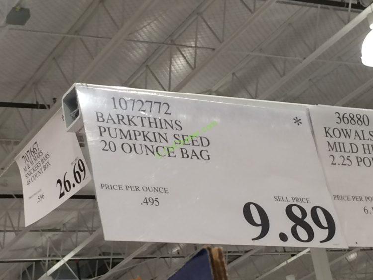 Costco1072772BarkThinsDarkChocolatewithPumpkinSeedtag
