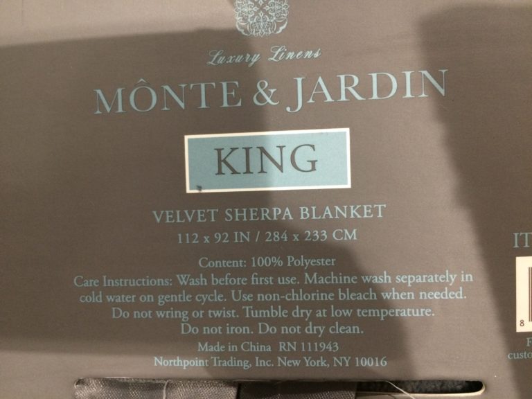 Costco1078222MonteJardinVelvetSherpaBlanketspec CostcoChaser