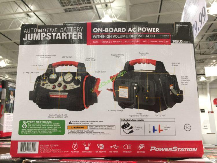 Costco1078579PowerStationPSX1004JumpStarterandPortablePower