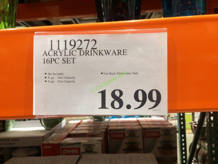 Costco1119272AcrylicDrinkwareSettag CostcoChaser