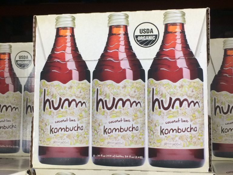 Humm Kombucha Organic Coconut Lime 6/14 Ounce Bottles CostcoChaser