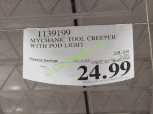 Costco-1139199-Mychanic-Tool-Creeper-with-Pod-Light-tag