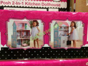 Costco-1140458-Teamson-Kids-Posh-2-IN-1-Kitchen-Dollhouse-pic