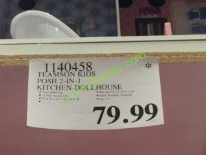 Costco-1140458-Teamson-Kids-Posh-2-IN-1-Kitchen-Dollhouse-tag