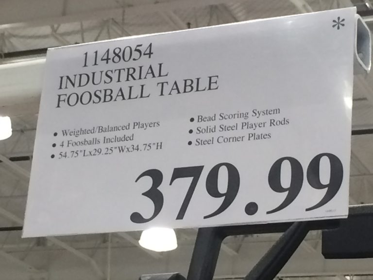 Costco1148054IndustrialFoosballTabletag CostcoChaser
