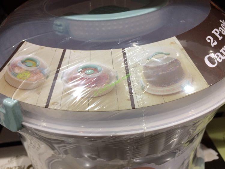 Sweet Creations 2PK Pie & Cake Carrier CostcoChaser