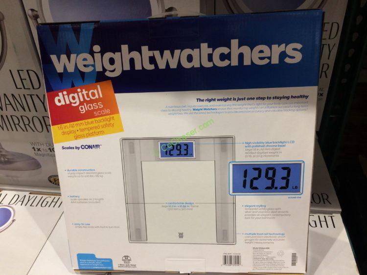 Weight Watchers by Conair Digital Glass Scale