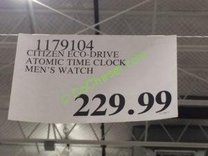 Costco-1179104-Citizen-Eco-Drive-Atomic-Time-Clock-Synchronized-Men's-Watch-tag
