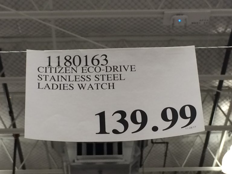 Costco1180163CitizenEcoDriveStainlessSteelWomen’sWatchtag