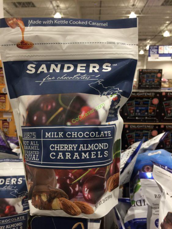 Sanders MC Cherry ALM Caramels 24 Ounce Bag