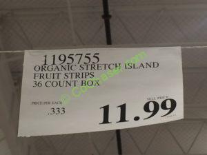 Costco-1195755-Stretch-Island-Organic-Fruit-Strips-tag