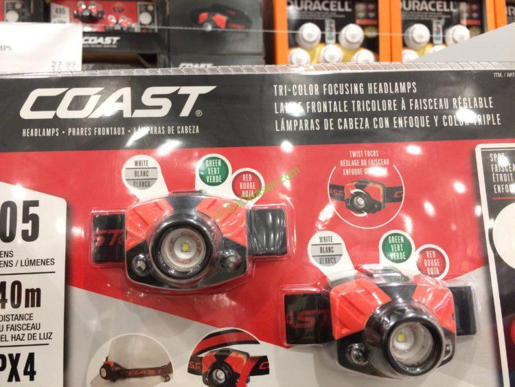 Costco1600068CoastLEDHeadlamps2PKback CostcoChaser