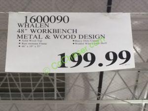 Costco-1600090-Whalen-48”-Metal-Wood-Workbench-tag