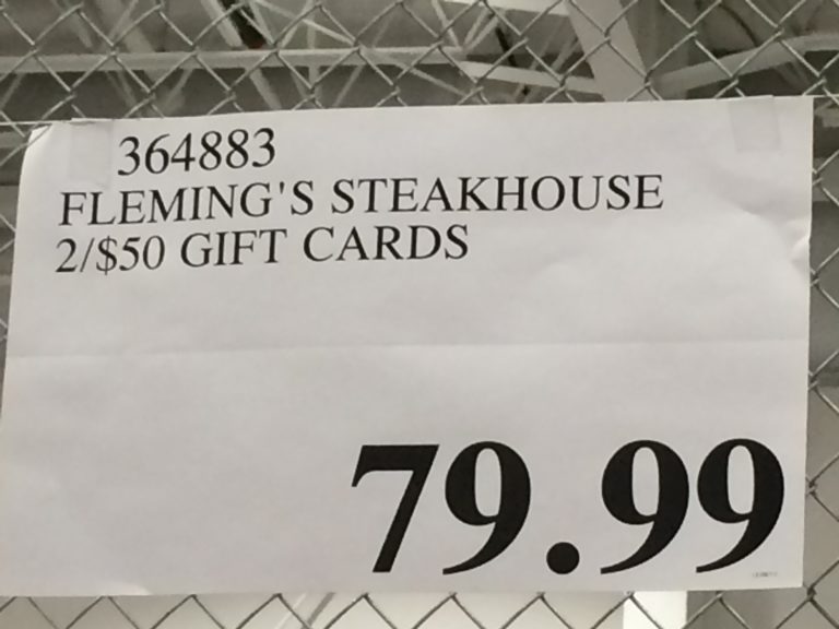 Costco364883Fleming’sSteakhouse250GiftCardstag