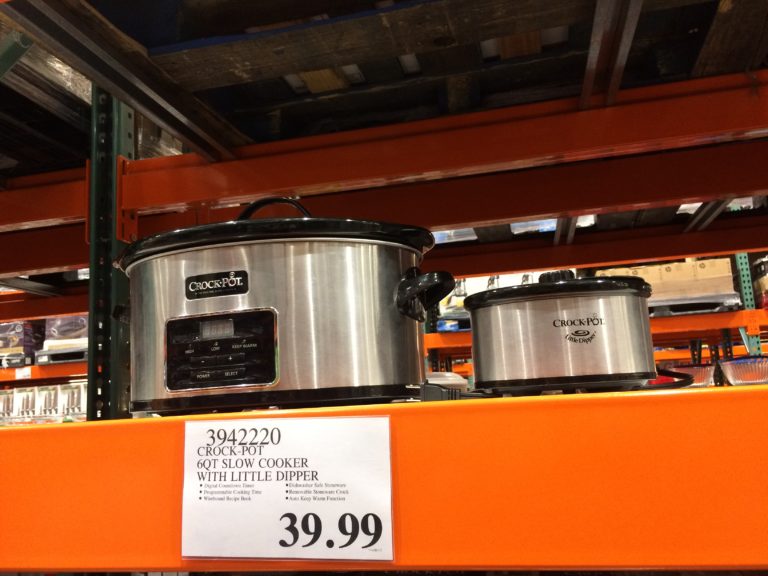 CrockPot 6QT Slow Cooker with Little Dipper, ModelSCCPVFC609S1