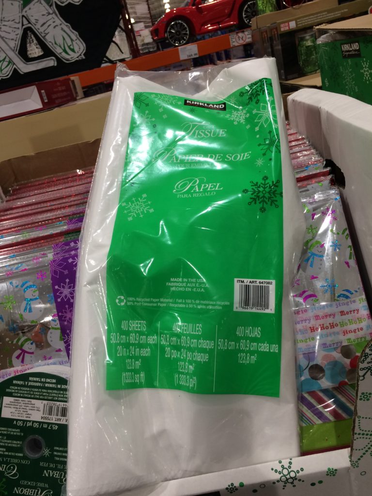 Kirkland Signature White Tissue Paper 400 Sheets CostcoChaser