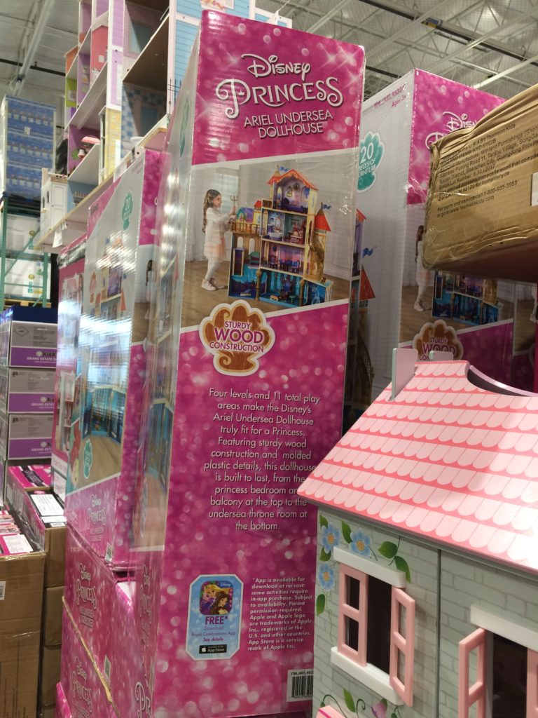 Costco953247KidKraftArielUnderseaKingdomDollhouseback CostcoChaser